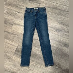 Madewell 10” High-Rise Skinny Jean size 26